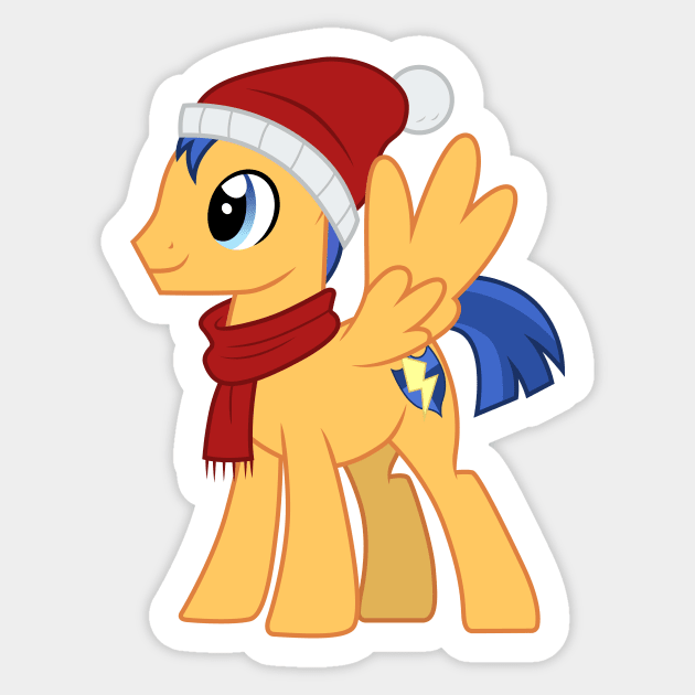 Winter Flash Sentry Sticker by CloudyGlow